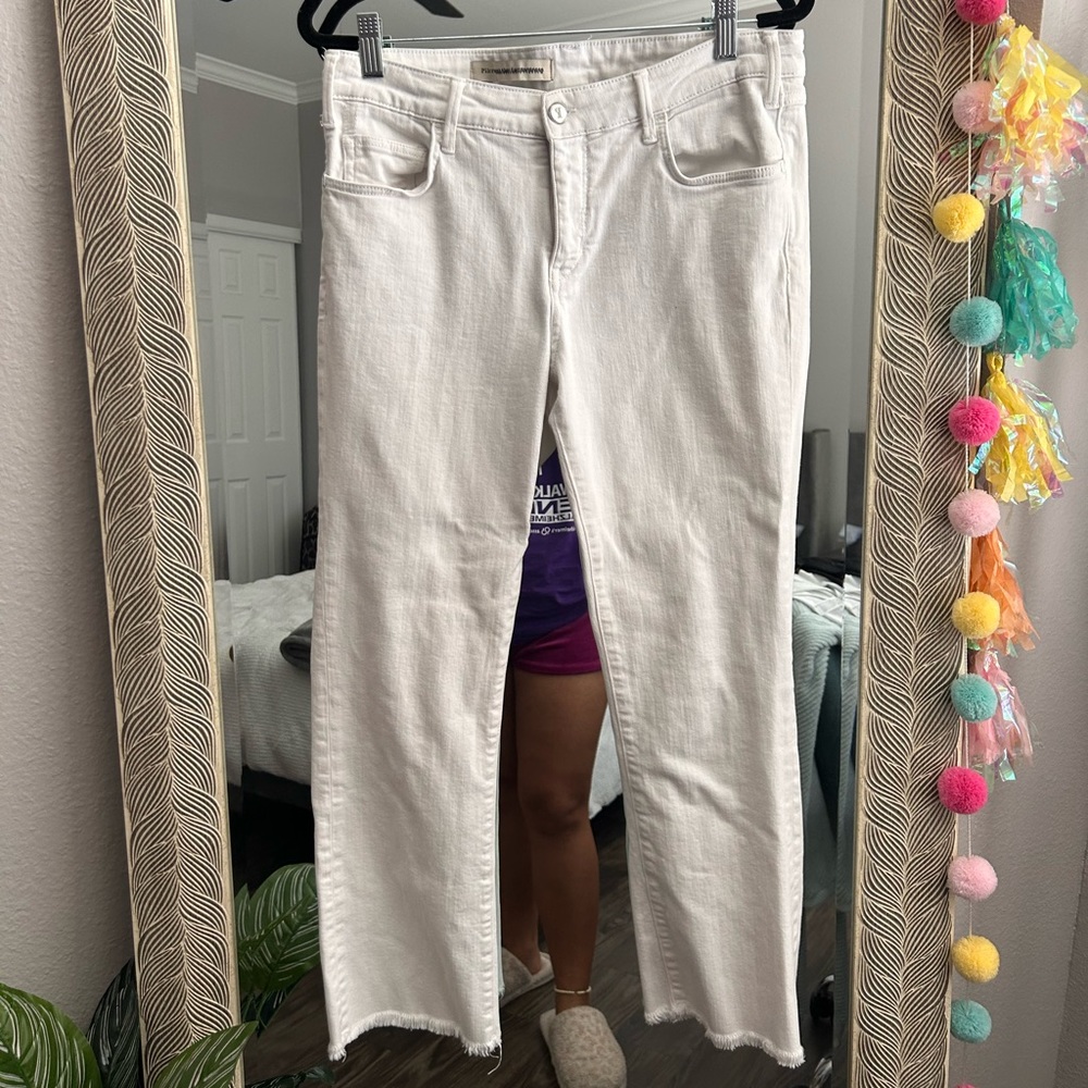 White jeans